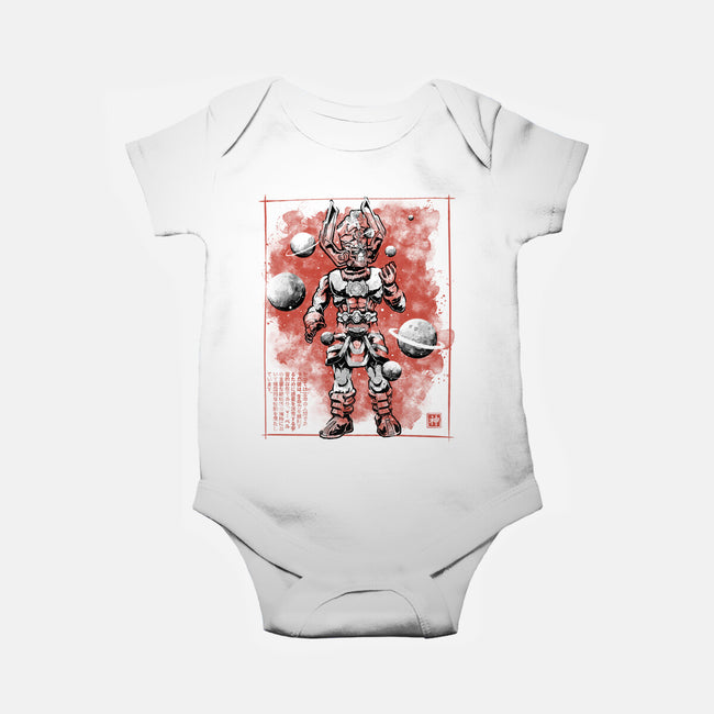 Devourer Of Worlds Sumi-e-Baby-Basic-Onesie-Astrobot Invention