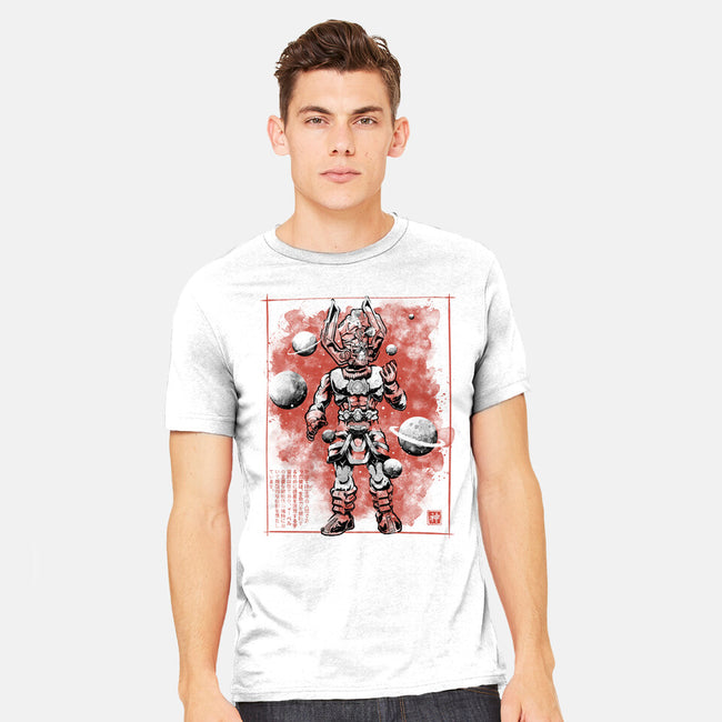 Devourer Of Worlds Sumi-e-Mens-Heavyweight-Tee-Astrobot Invention