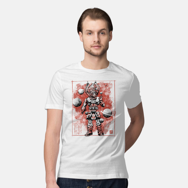 Devourer Of Worlds Sumi-e-Mens-Premium-Tee-Astrobot Invention