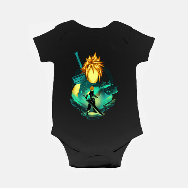 Midgar Mercenary-Baby-Basic-Onesie-hypertwenty