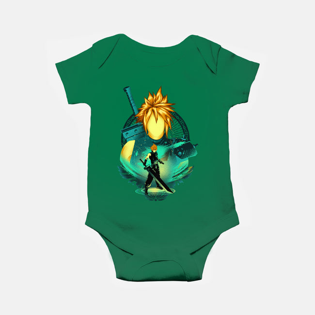 Midgar Mercenary-Baby-Basic-Onesie-hypertwenty