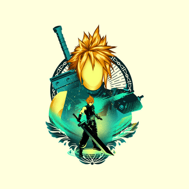 Midgar Mercenary-None-Glossy-Sticker-hypertwenty