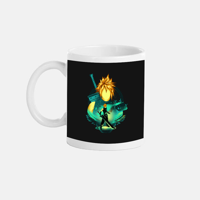 Midgar Mercenary-None-Mug-Drinkware-hypertwenty