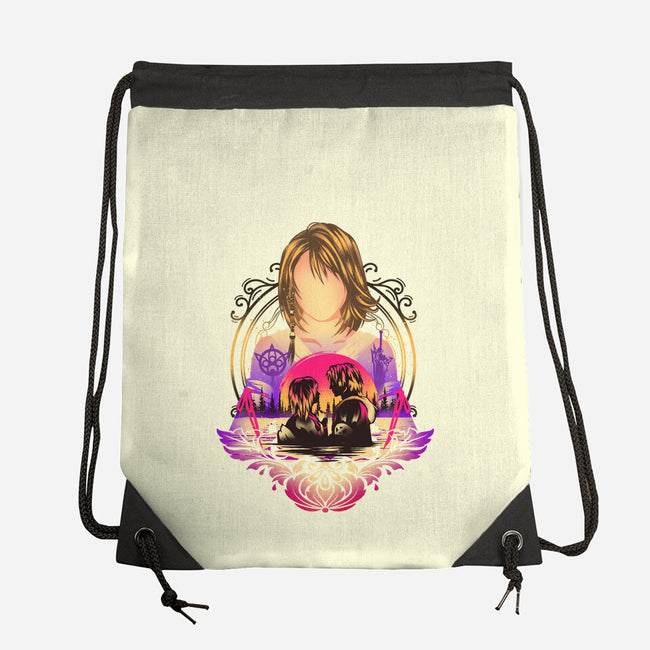 Daughter Of High Summoner-None-Drawstring-Bag-hypertwenty