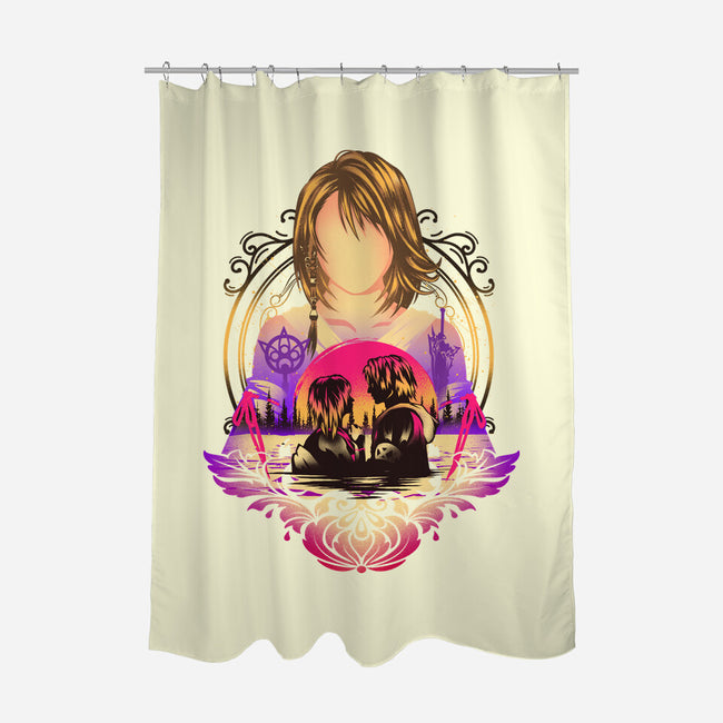 Daughter Of High Summoner-None-Polyester-Shower Curtain-hypertwenty