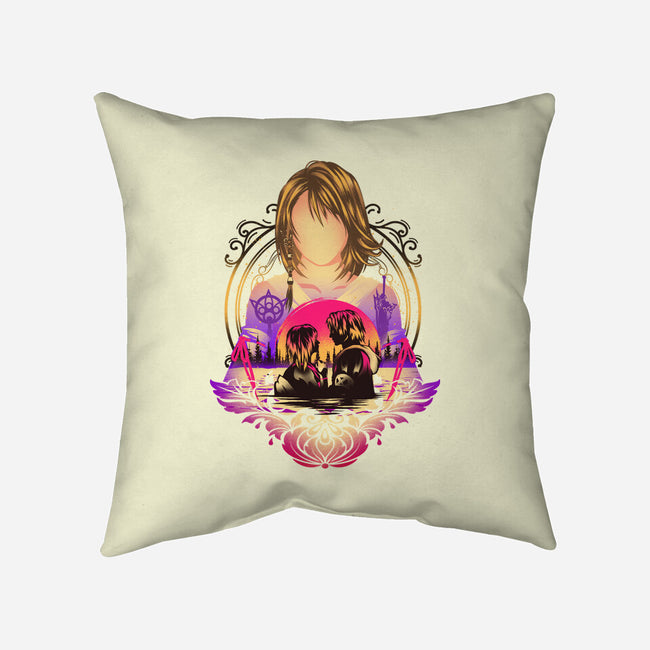 Daughter Of High Summoner-None-Removable Cover w Insert-Throw Pillow-hypertwenty