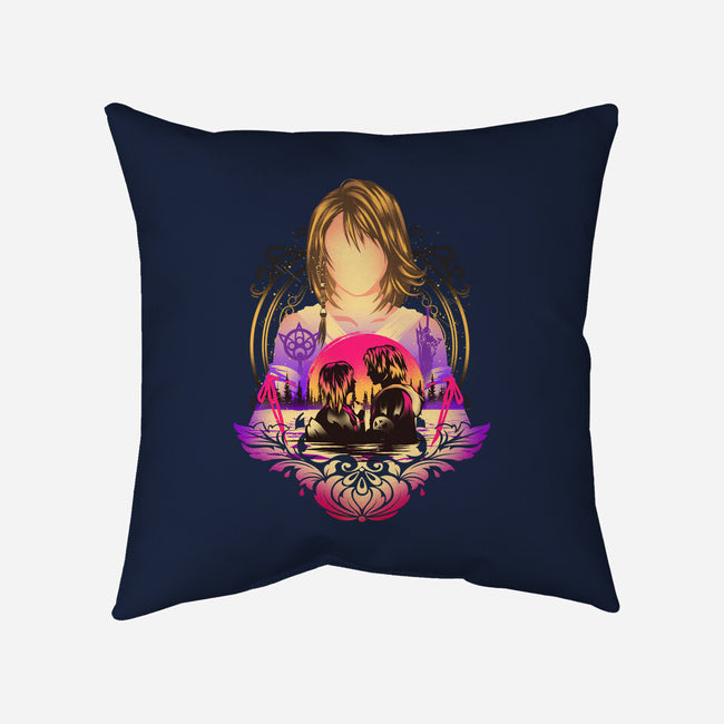 Daughter Of High Summoner-None-Removable Cover w Insert-Throw Pillow-hypertwenty