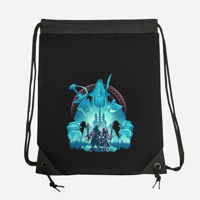 Captain Of The Knights Of Pluto-None-Drawstring-Bag-hypertwenty