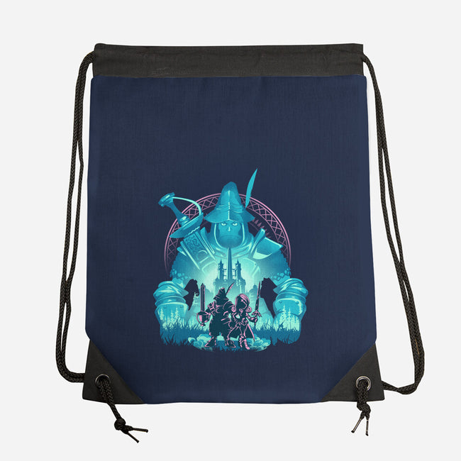 Captain Of The Knights Of Pluto-None-Drawstring-Bag-hypertwenty