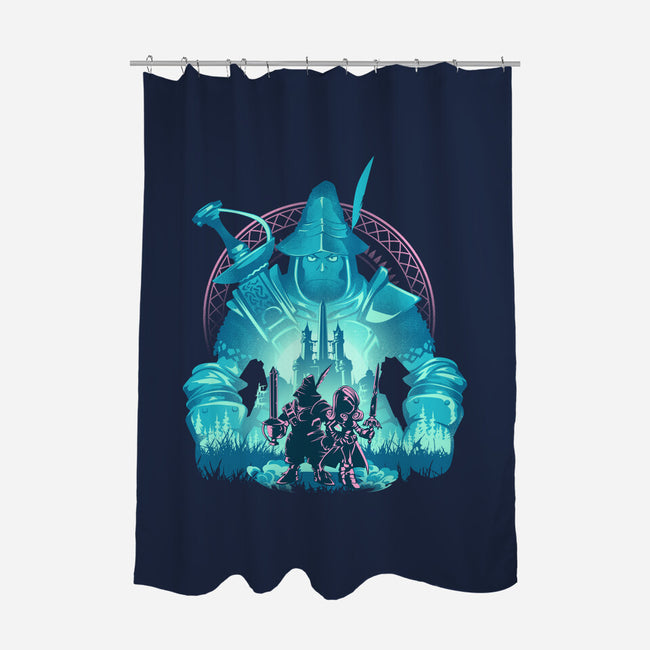 Captain Of The Knights Of Pluto-None-Polyester-Shower Curtain-hypertwenty