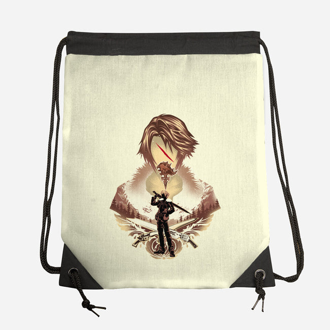 Balamb Elite Mercenary-None-Drawstring-Bag-hypertwenty