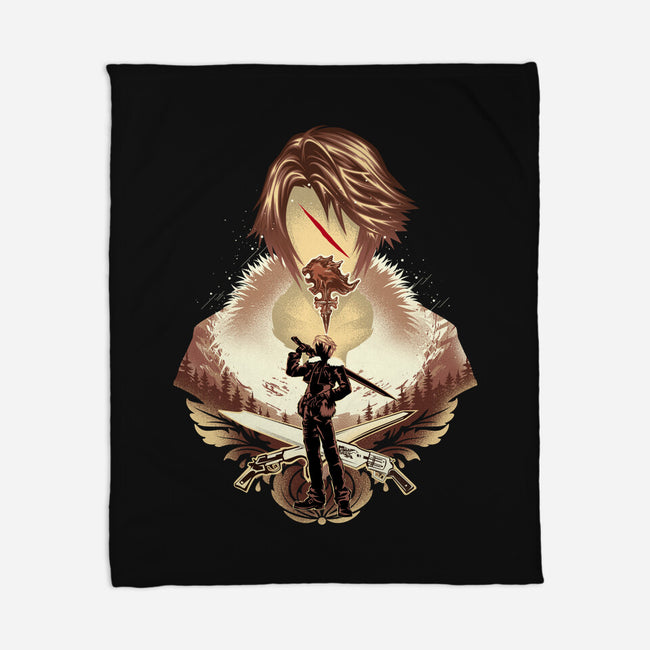 Balamb Elite Mercenary-None-Fleece-Blanket-hypertwenty