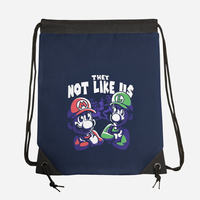Not Like Bros-None-Drawstring-Bag-estudiofitas