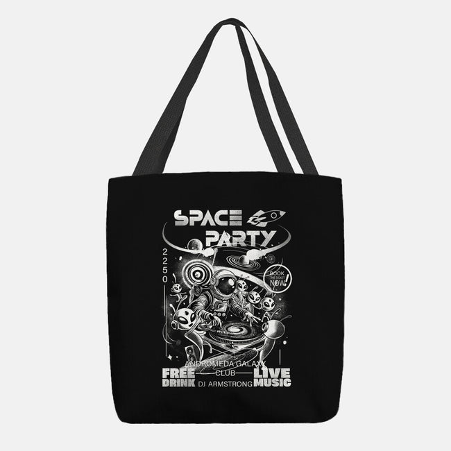 Space Party-None-Basic Tote-Bag-fanfabio