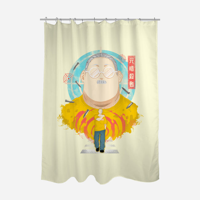 Ex Hitman Sakamoto-None-Polyester-Shower Curtain-constantine2454