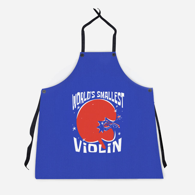 World's Smallest Violin-Unisex-Kitchen-Apron-estudiofitas