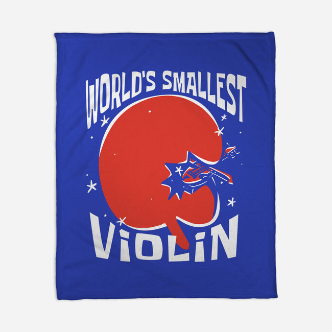 World's Smallest Violin-None-Fleece-Blanket-estudiofitas