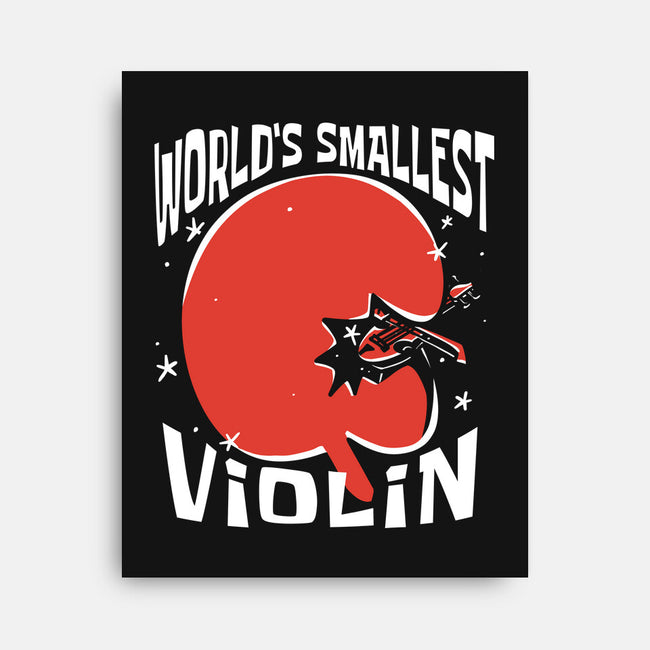 World's Smallest Violin-None-Stretched-Canvas-estudiofitas