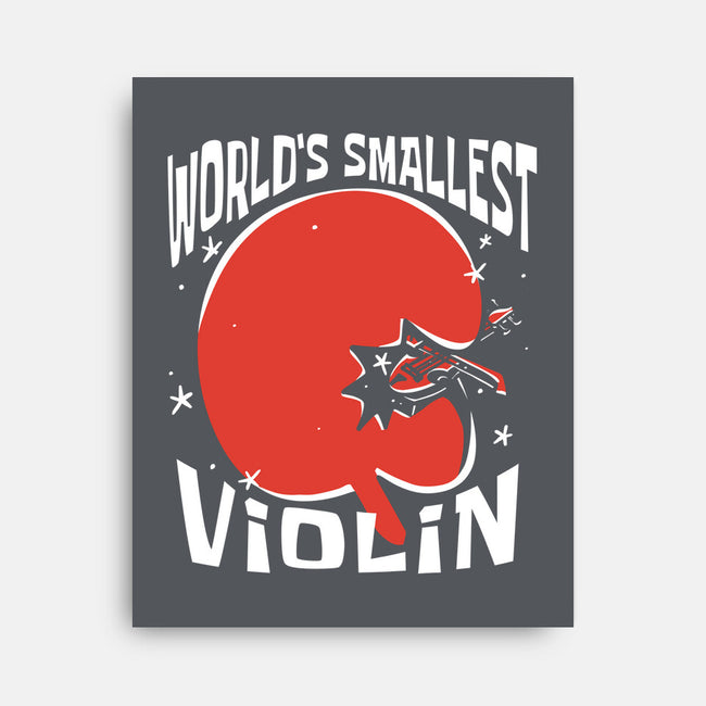 World's Smallest Violin-None-Stretched-Canvas-estudiofitas