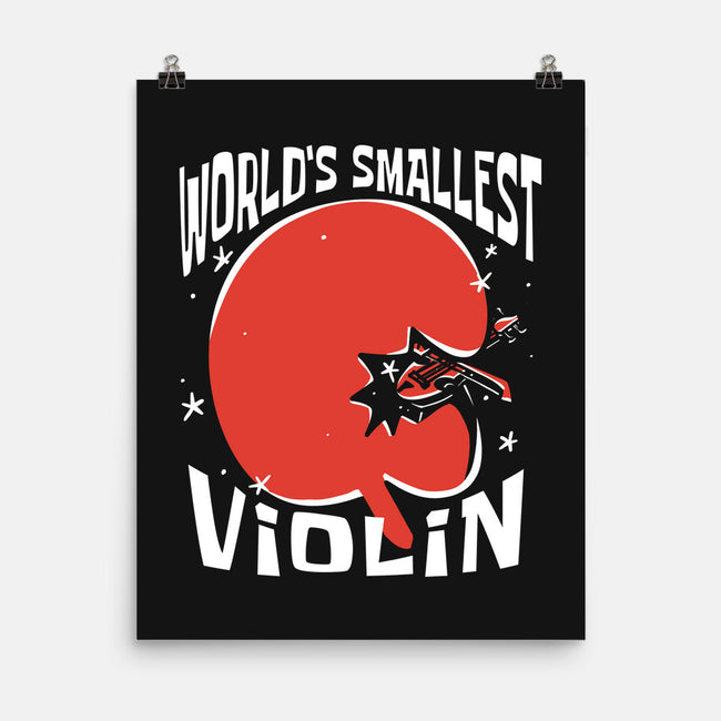 World's Smallest Violin-None-Matte-Poster-estudiofitas