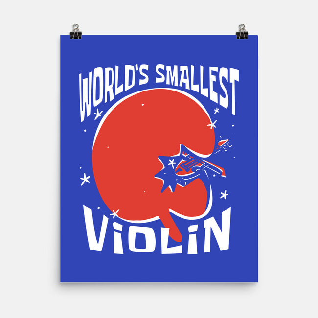 World's Smallest Violin-None-Matte-Poster-estudiofitas