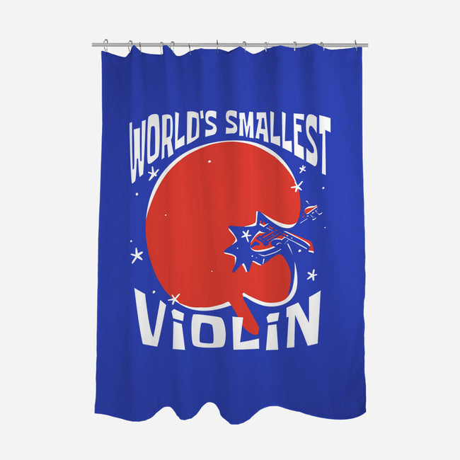 World's Smallest Violin-None-Polyester-Shower Curtain-estudiofitas