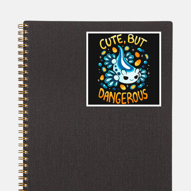 Cute But Very Dangerous-None-Glossy-Sticker-Vallina84