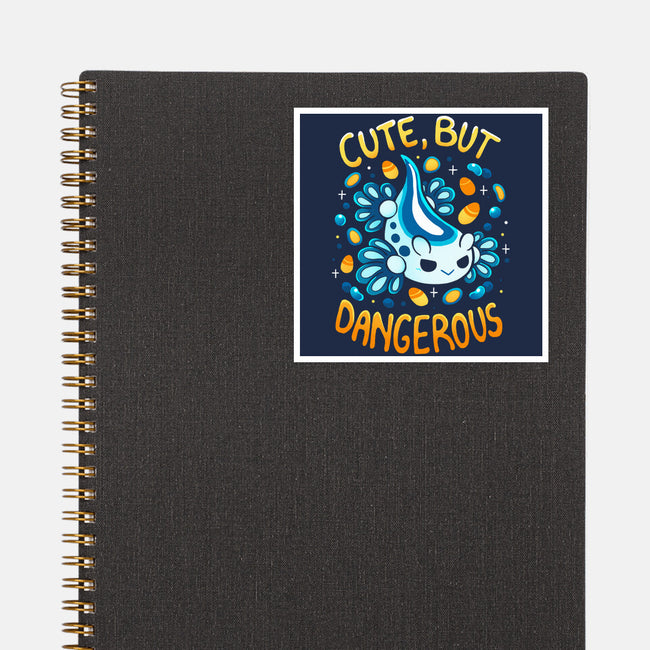 Cute But Very Dangerous-None-Glossy-Sticker-Vallina84