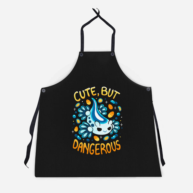 Cute But Very Dangerous-Unisex-Kitchen-Apron-Vallina84