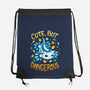 Cute But Very Dangerous-None-Drawstring-Bag-Vallina84