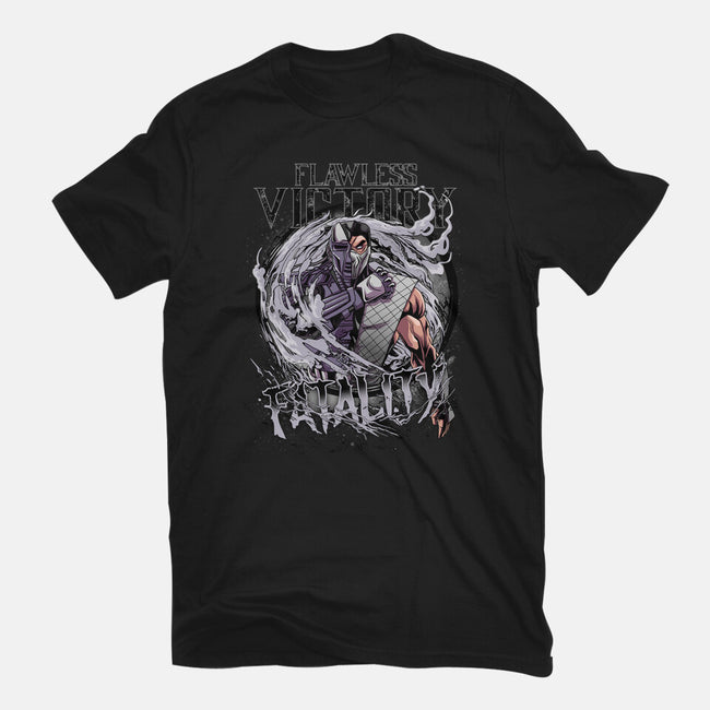 Smoked Fatality-Womens-Basic-Tee-Diego Oliver