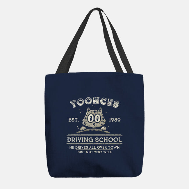 Toonces Driving School-None-Basic Tote-Bag-kg07