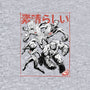 Fantastic Superheroes Sumi-e-Mens-Heavyweight-Tee-Astrobot Invention