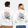 Fantastic Superheroes Sumi-e-Unisex-Zip-Up-Sweatshirt-Astrobot Invention