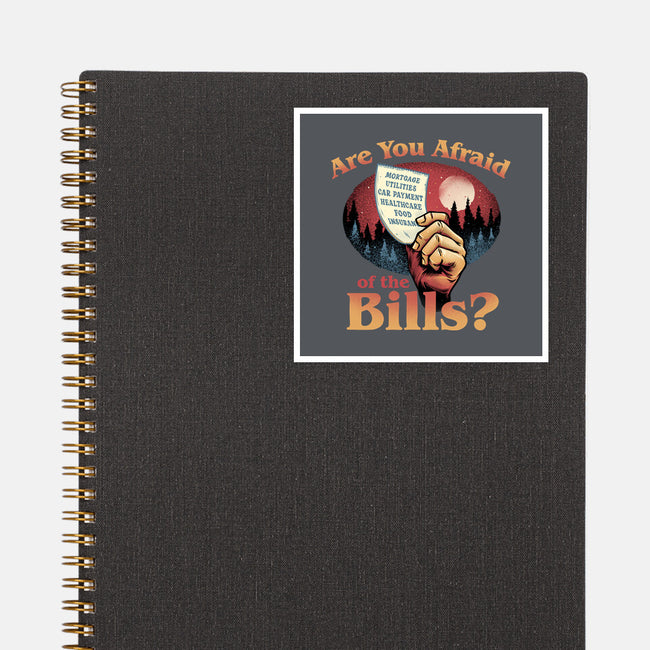 Are You Afraid Of The Bills-None-Glossy-Sticker-glitchygorilla