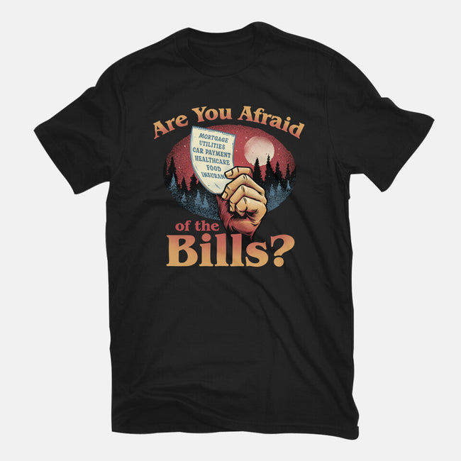 Are You Afraid Of The Bills-Mens-Basic-Tee-glitchygorilla