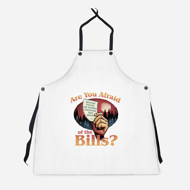 Are You Afraid Of The Bills-Unisex-Kitchen-Apron-glitchygorilla