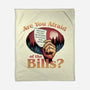 Are You Afraid Of The Bills-None-Fleece-Blanket-glitchygorilla