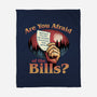 Are You Afraid Of The Bills-None-Fleece-Blanket-glitchygorilla