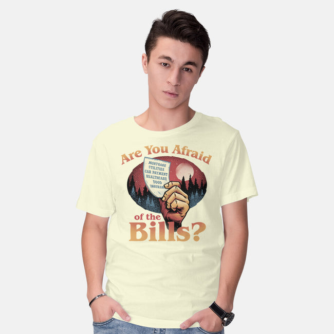 Are You Afraid Of The Bills-Mens-Basic-Tee-glitchygorilla