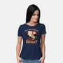 Are You Afraid Of The Bills-Womens-Basic-Tee-glitchygorilla