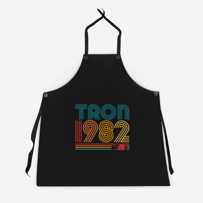 Tron 1982-Unisex-Kitchen-Apron-rocketman_art