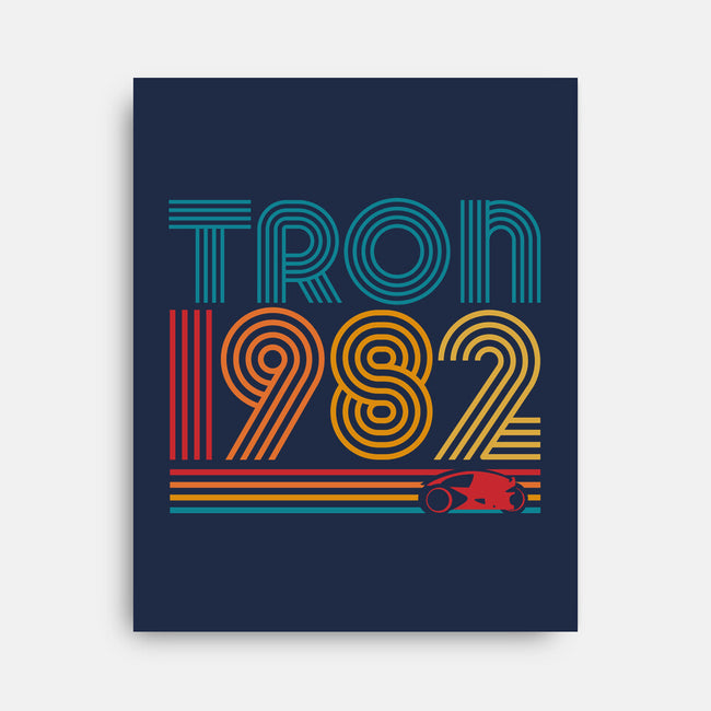 Tron 1982-None-Stretched-Canvas-rocketman_art