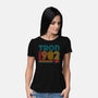 Tron 1982-Womens-Basic-Tee-rocketman_art