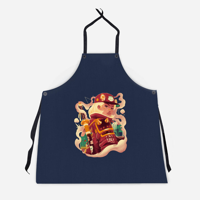 Solar Dragon-Unisex-Kitchen-Apron-Bruno Mota