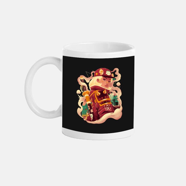 Solar Dragon-None-Mug-Drinkware-Bruno Mota