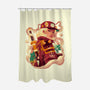 Solar Dragon-None-Polyester-Shower Curtain-Bruno Mota