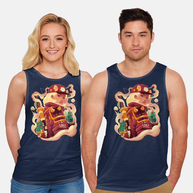 Solar Dragon-Unisex-Basic-Tank-Bruno Mota