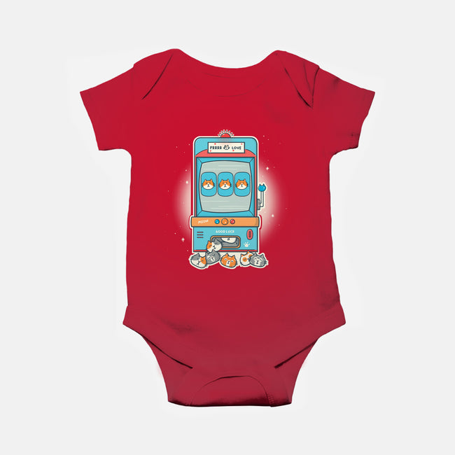 Slot Meowchine-Baby-Basic-Onesie-Freecheese