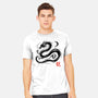 Dragon Ink Brush-Mens-Heavyweight-Tee-fanfabio